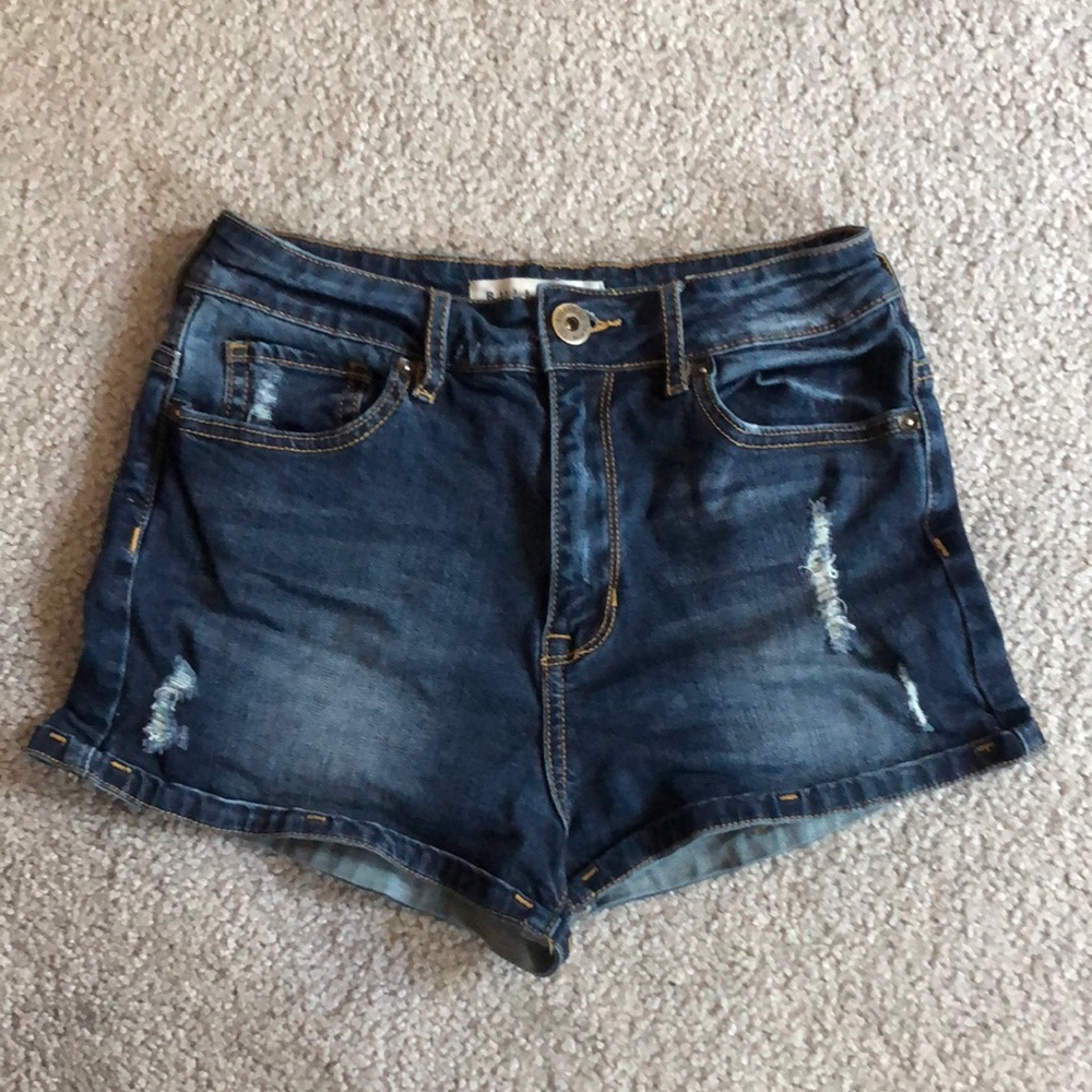 Pacsun Bullhead Super High Rise Denim Shorts